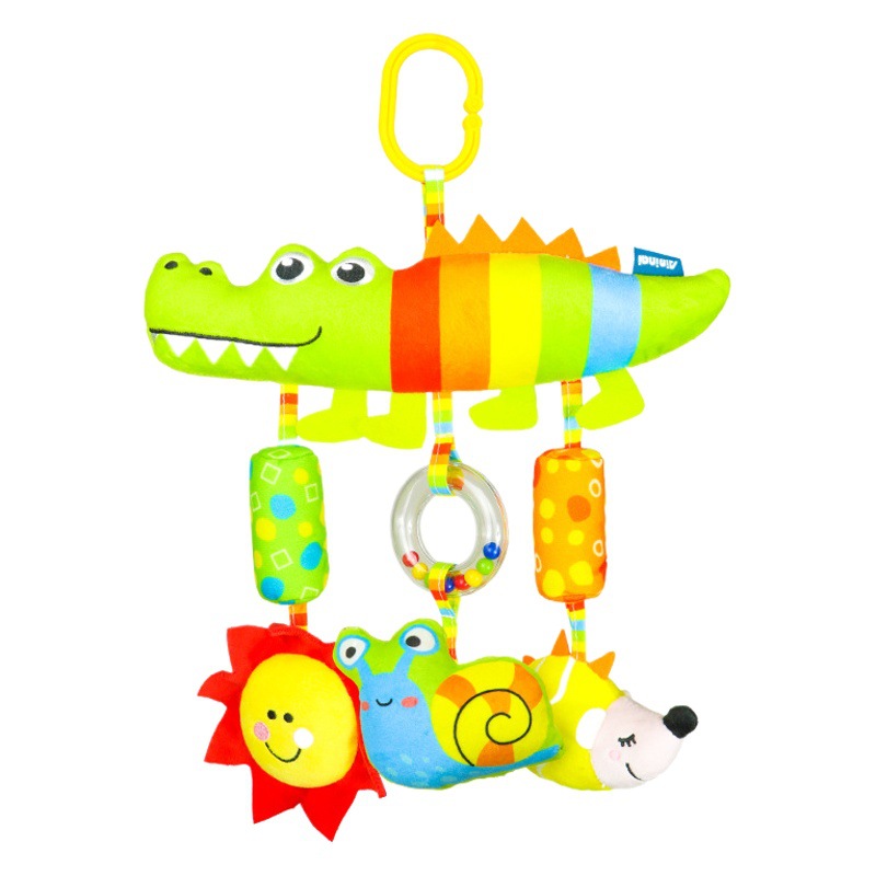 New color baby car hanging toys cartoon animal wind chimes car hanging baby comfort bed hanging wholesale spot