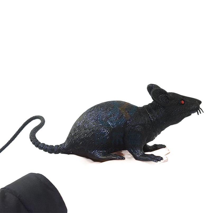 Trick simulation mouse pinch call toy children Halloween animal model cross-border foreign trade a generation of hair