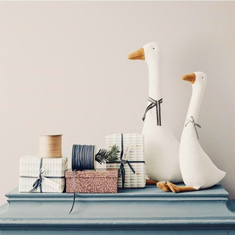 Picture of Ins Nordic Cotton Creative Goose Children's Room Decoration Baby Play Pillow Doll Shooting Props