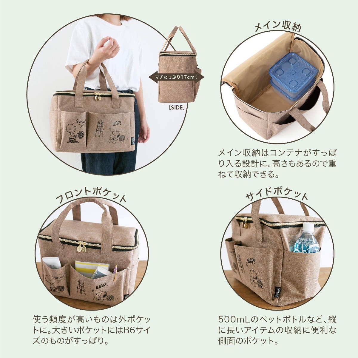 Picture of Daily Miscellaneous Appendix Large-Capacity Portable Travel Bag Shopping Bag Picnic Storage Bag