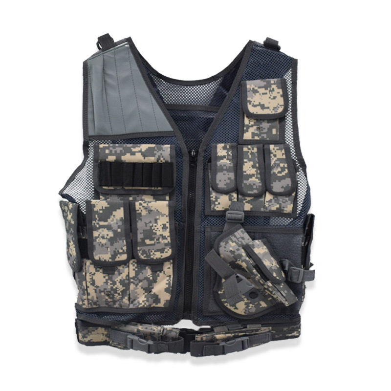 Picture of Factory direct tactical vest multi-functional grid vest outdoor protective equipment CS summer breathable training clothing