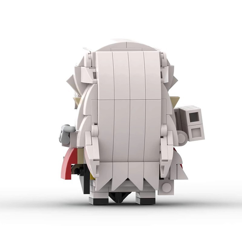 Picture of Compatible with Lego MOC building blocks square head doll suit killing pill anime doll figure assembly model hand-made peripheral