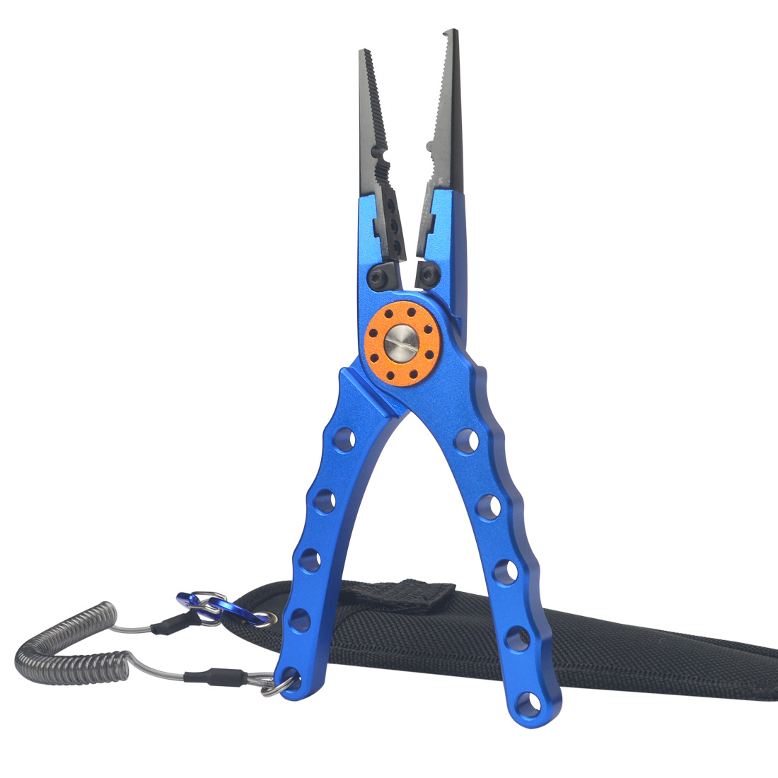 Picture of Aluminum alloy die-casting multifunctional road forceps portable lock fishing tongs fish controller road forceps suit manufacturers in stock