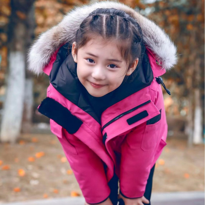 Picture of Big Goose Children's down Jacket C08 Expedition Canadian Parker Boys and Girls Parent-Kids Outdoors Coat 4565Y