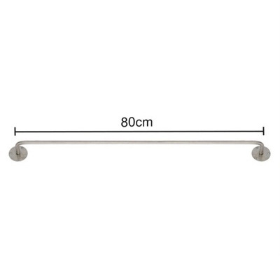 Picture of Stainless Steel Positive Hanging Display Rod Children's Clothing Store Display Rack Wall Hanging One-word Shelf Point Hanging Clothing Store Hanging Hangers