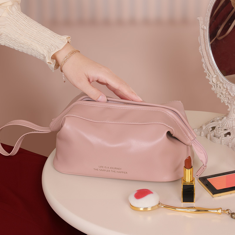 Picture of New Organ Cloud Cosmetic Bag Large Capacity Portable Travel Toiletry Bag Cosmetics Storage Portable Storage Bag