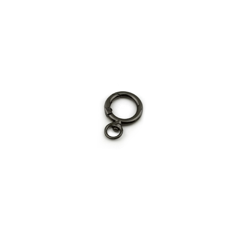 Picture of Spot wholesale 8-shaped universal tail spring buckle bag hardware accessories pendant key opening ring connection buckle