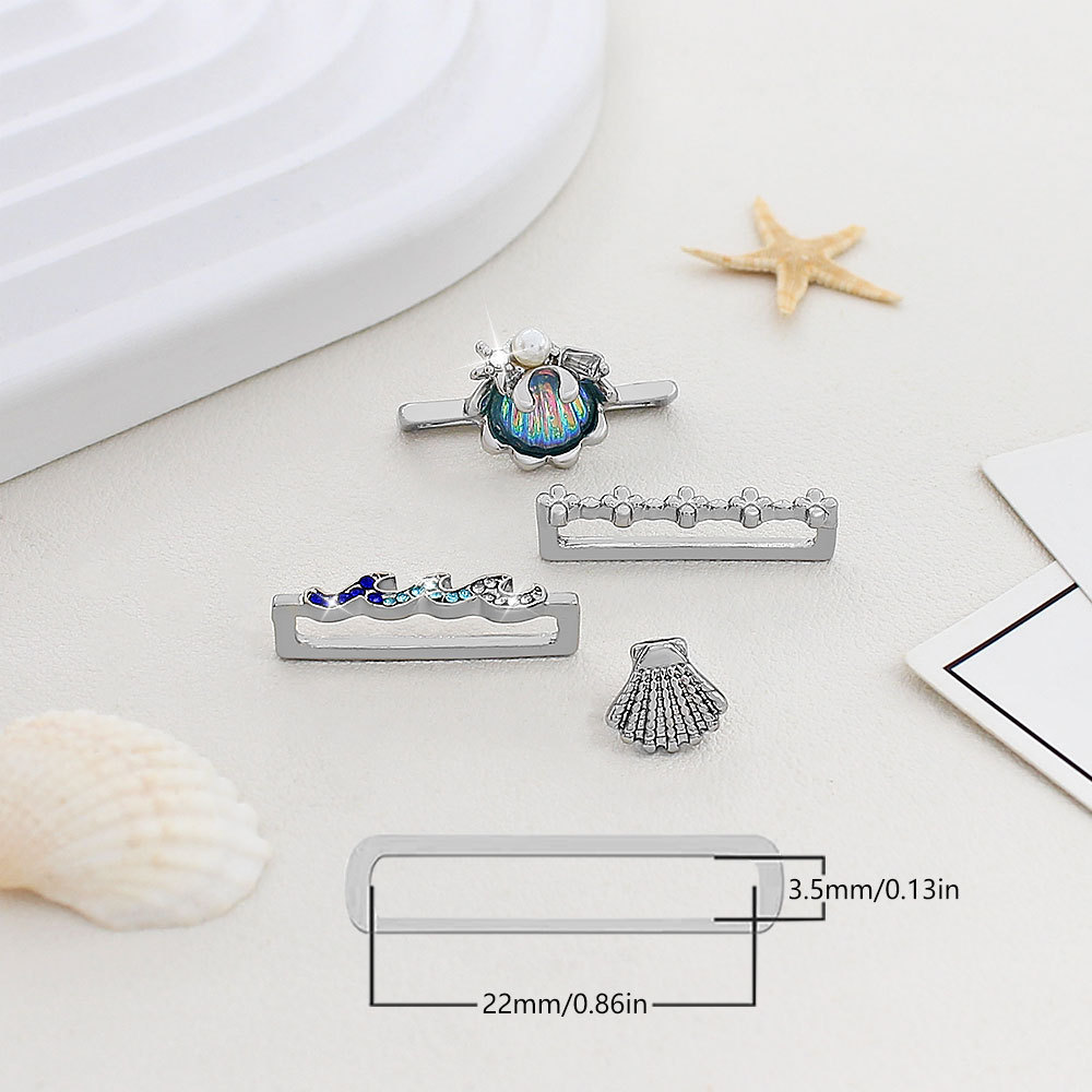 Picture of For Apple Watch Watch Watch Universal Silicone Strap Color Shell Decoration