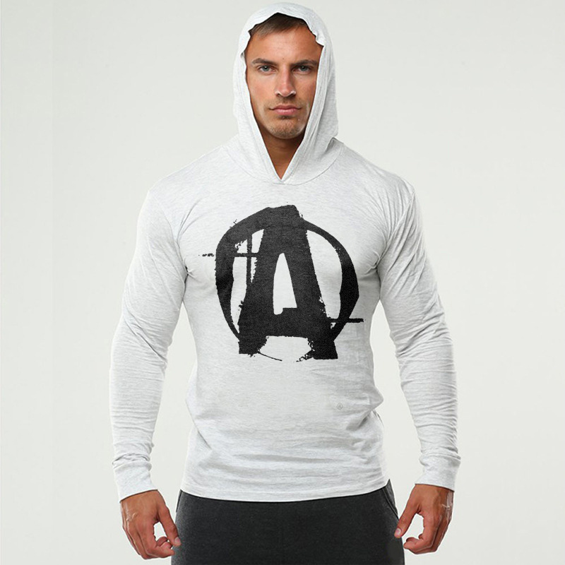 Picture of Cross-border ANIMAL Men's Fitness bodybuilding long-sleeved hooded sweater long-sleeved hoodie sports undershirt factory