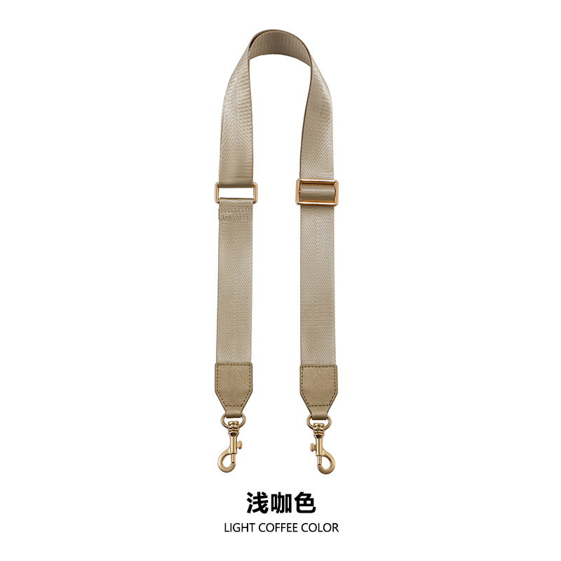 Picture of Mahuangshi F-73 adjustable webbing 3.8C wide polyester cross-border webbing canvas replacement wide shoulder strap crossbody strap