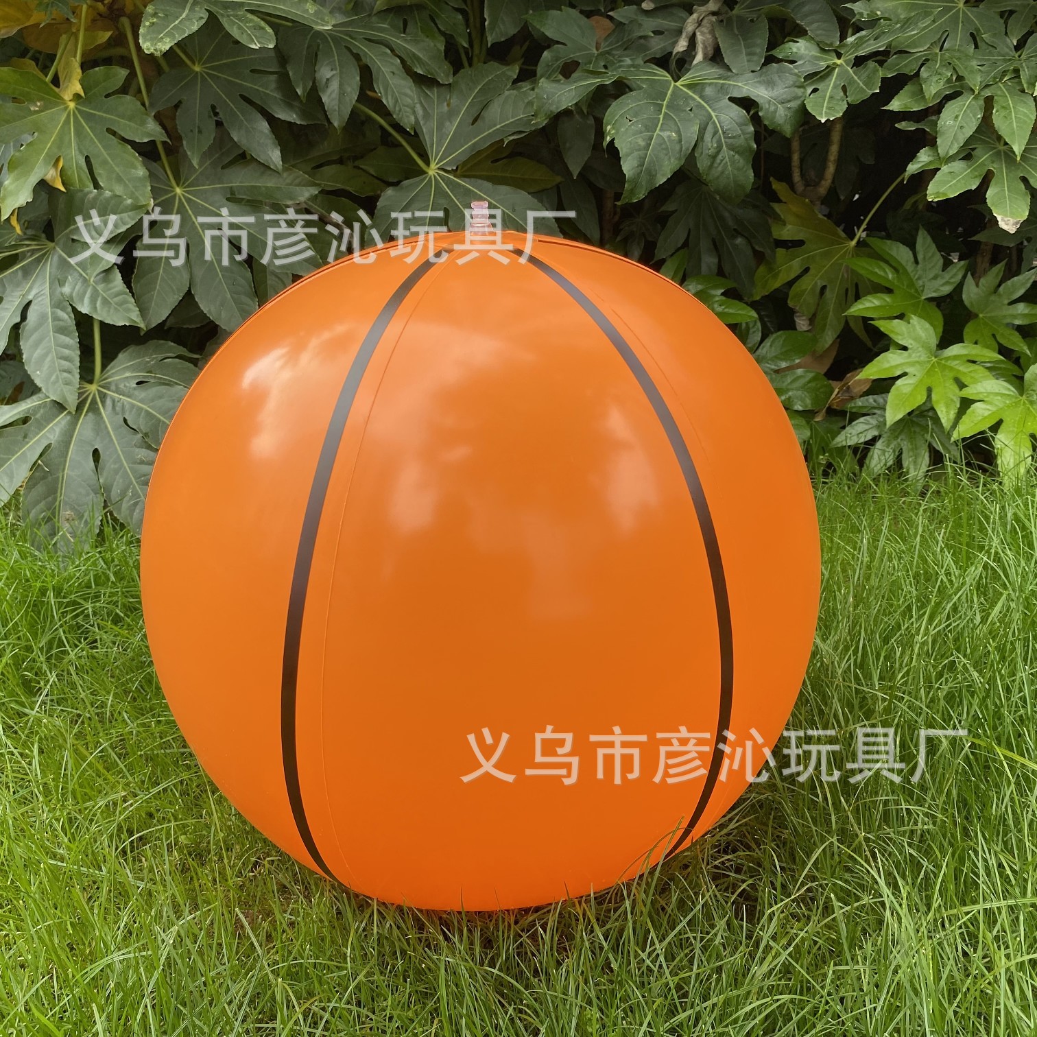 Picture of Cross border in stock PVC inflatable beach ball baseball football outdoor sports basketball suit water party