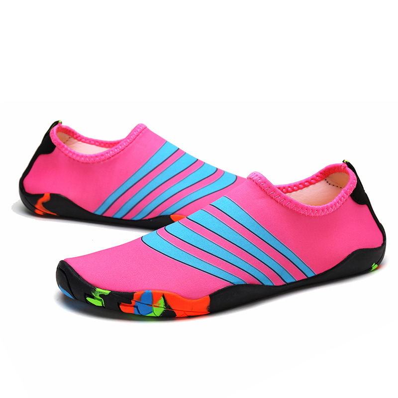 Picture of Parent-Child Beach Shoes Men and Women Wading Outdoor Diving Socks Couple Snorkeling Swimming Shoes Barefoot Treadmill Yoga Soft Shoes