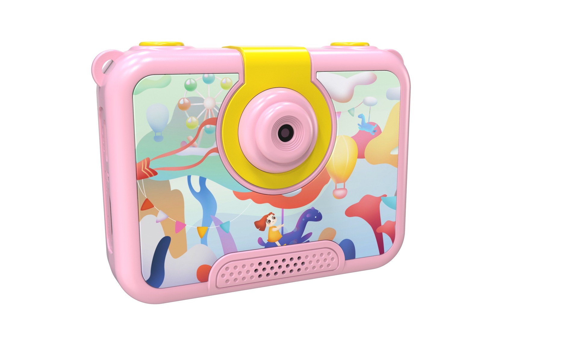 Picture of New Children's Camera Portable Rotatable Screen Camera Fashion Children's Camera DSLR Camera