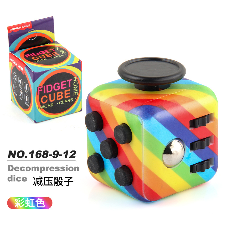 Picture of Decompression Rubik's Cube Dice Decompression Rubik's Cube Infinite Rubik's Cube New Strange Decompression Toy Source Factory Supply