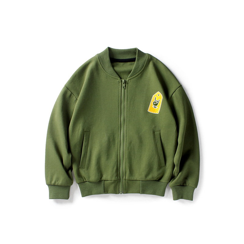 Picture of Children's Coat Spring and Autumn Korean Style Children's Wear New Children's Jacket Middle and Big Children's Trendy Top Boy's Jacket Coat