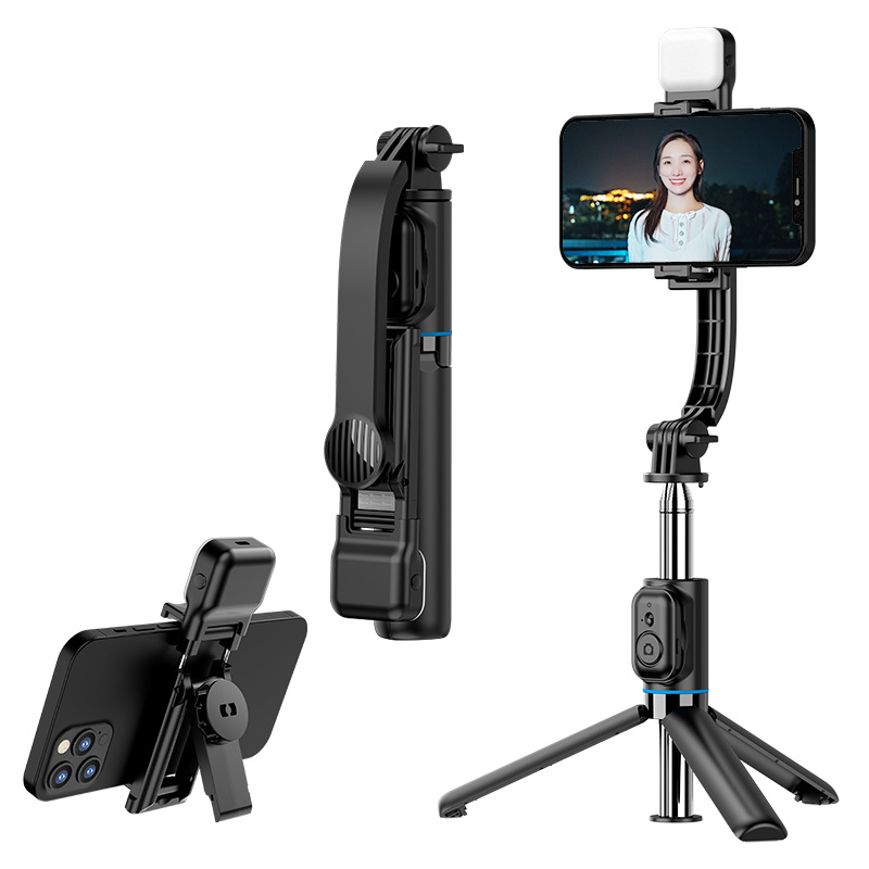 Picture of TOKQI mobile phone selfie stick C01 detachable desktop stand multi-function bluetooth selfie artifact live broadcast stand