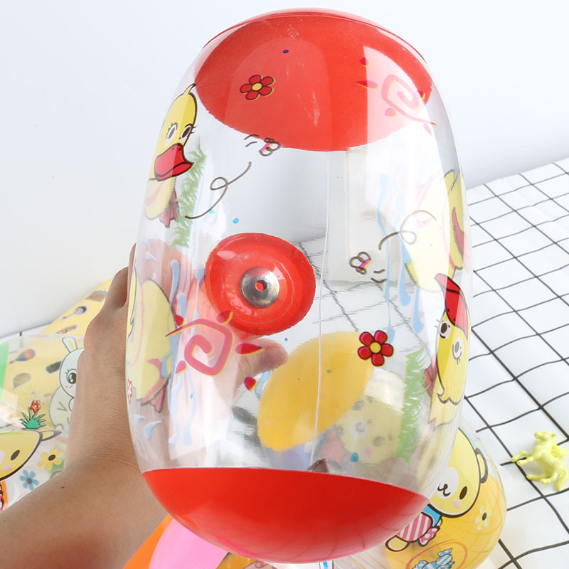 Picture of Cartoon inflatable hammer toy small size hammer with Bell hammer baby balloon children children stall supply wholesale