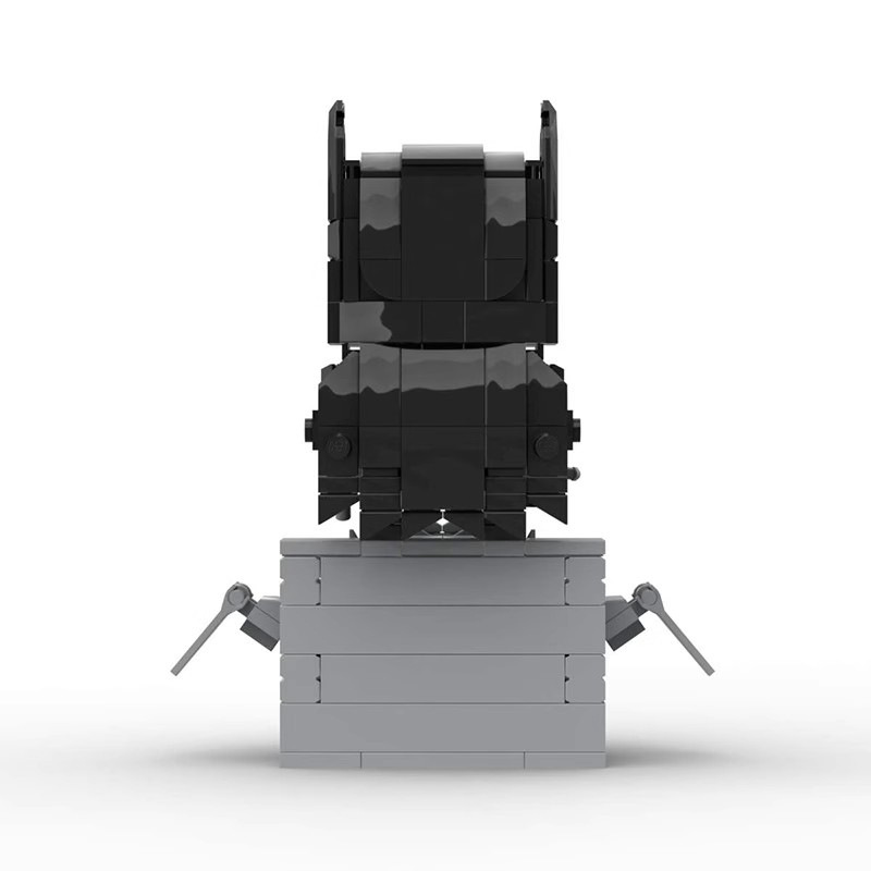 Picture of MOC puzzle 8-12 years old modified transformation creative peripheral Star Wars building blocks Batman assembling Model square head