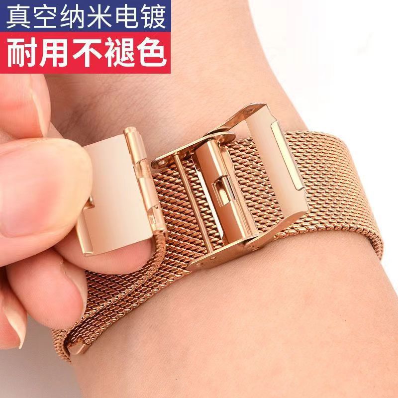 Picture of for huawei gt4 strap milanese nice apple iwatch strap stainless steel s9 smart watch strap