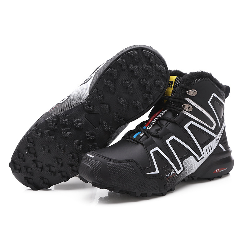 Picture of Cross-border Amazon 2020 winter high-top plus velvet warm hiking shoes outdoor men's shoes hiking shoes factory wholesale