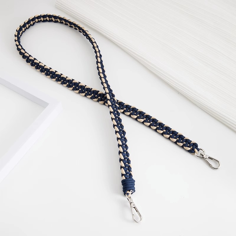 Picture of Craftsmanship Workshop for Longxiang Mini Bag Handmade Woven Shoulder Strap DIY Color Woven Rope Crossbody Bag Strap