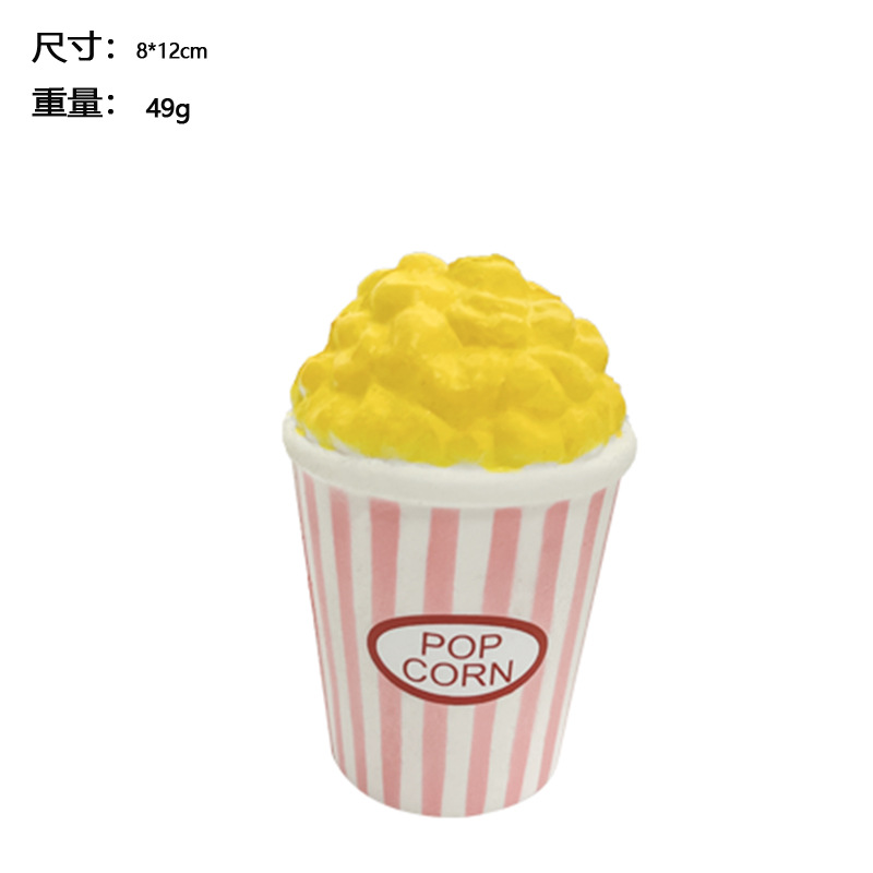 Picture of New slow rebound toy hamburger cake Squishy slow rebound unicorn vent decompression toy props