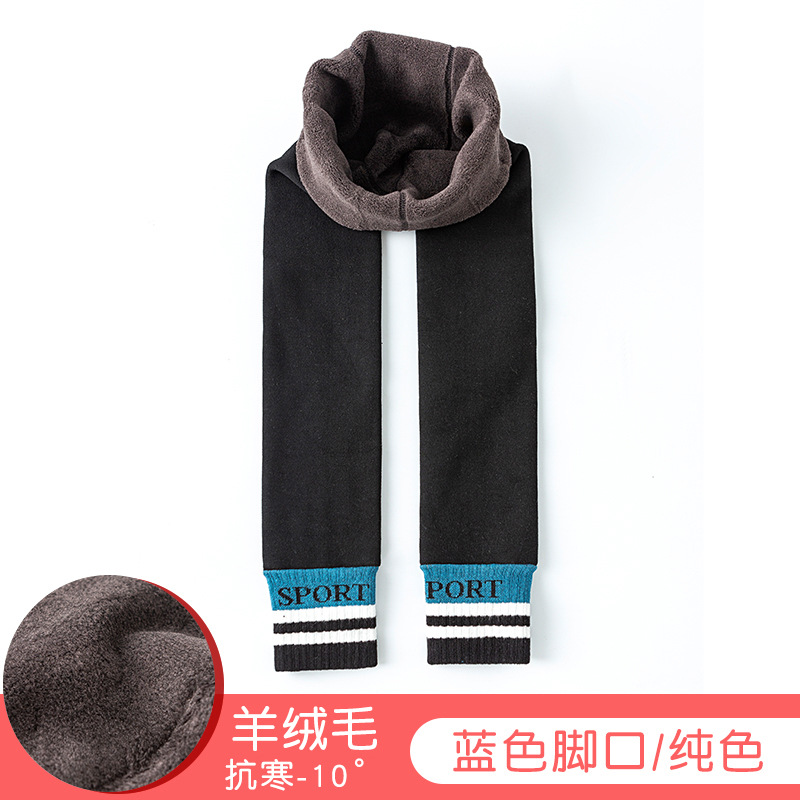 Picture of Children's Cashmere Thickened Foot Foot Pantyhose Autumn and Winter Girls' One-piece Cashmere Pantyhose Dance Warm Pantyhose