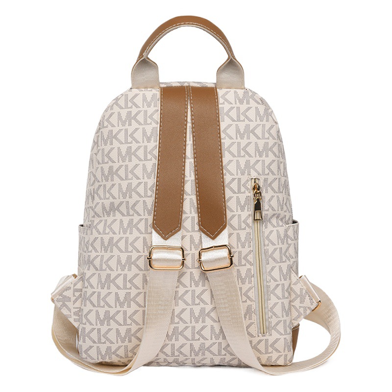 Cross-border Hot Shoulder Bag Women's 2024 New Korean Style Simple Fashion Women's Backpack All-match Large Capacity Schoolbag