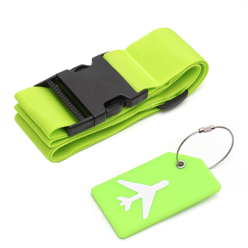 Picture of Cross-border Aircraft Hangtag Luggage Packing Strap Adjustable Pull Rod Luggage Bundling Fixing Strap Thermal Transfer Ribbon