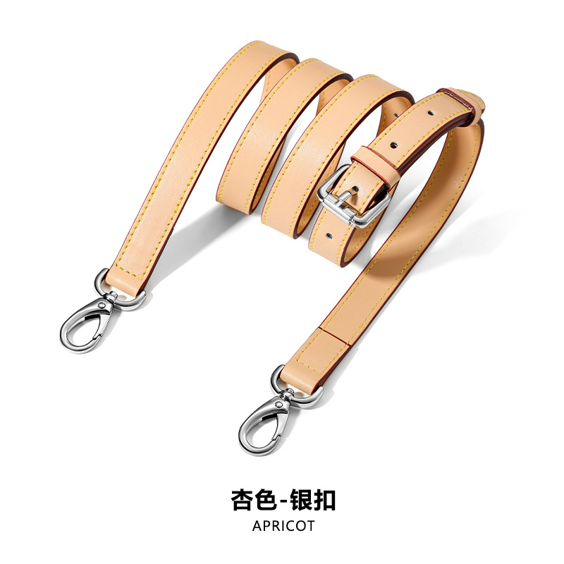 Picture of Ma Huangshi Mhs-A-1 Plain Leather Bag Strap Adjustable Spaghetti Strap Bag Replacement Strap Single Shoulder Crossbody for Women