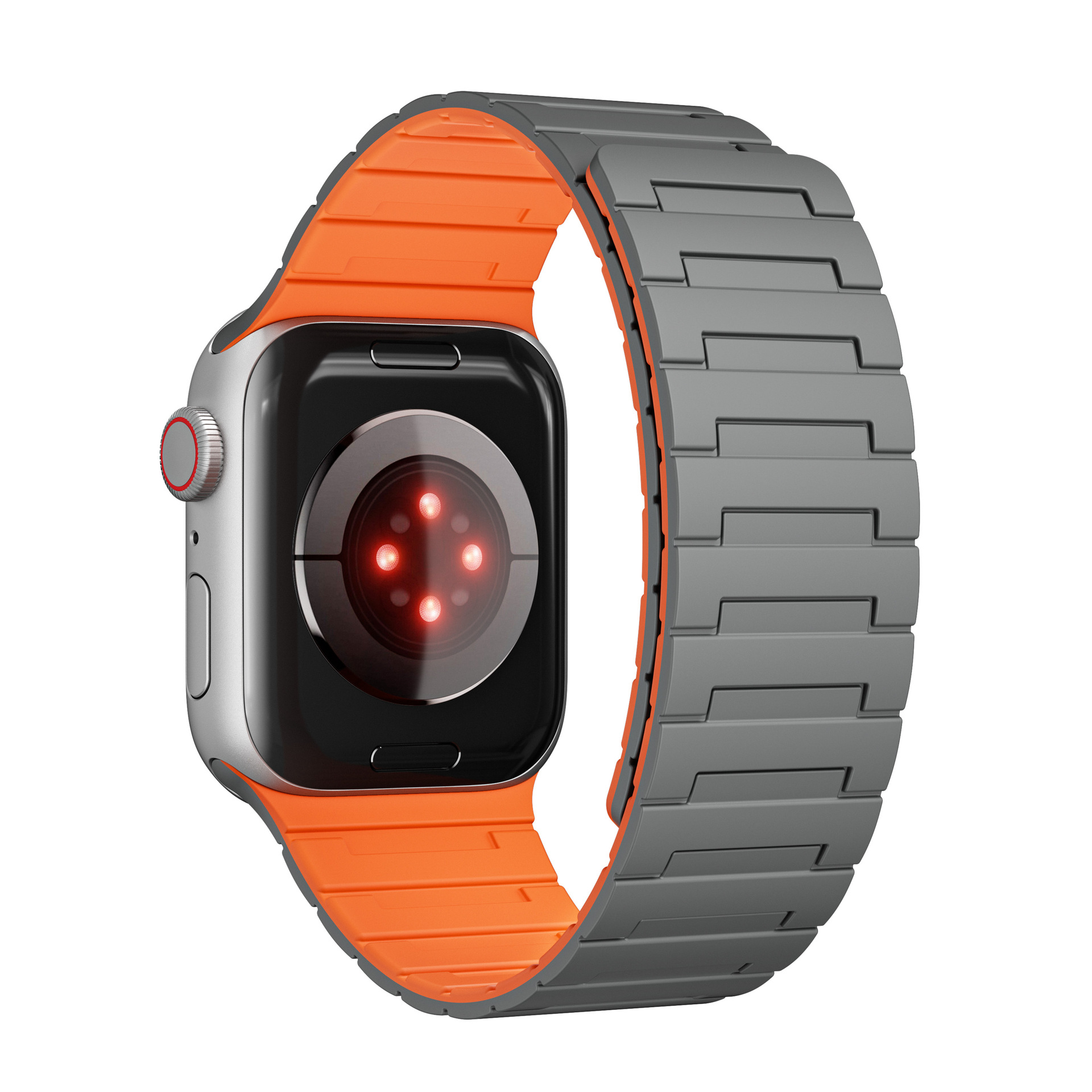 Picture of Suitable for Apple Watch Magnetic Silicone Strap Appleiwatchs1-10 Generation Magnetic Loop Strap Baigey