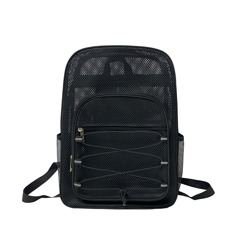 Picture of Schoolbag Women's Large Capacity Backpack Male Students Handsome Schoolbag High School Junior High School Students Back Travel Back