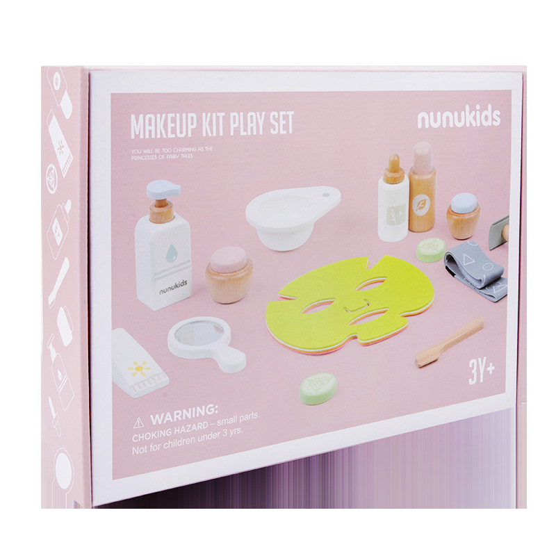 Picture of nunukids Children's Mask Set Toy Little Girl Dresser Cosmetics Simulation Play Home Birthday Gift
