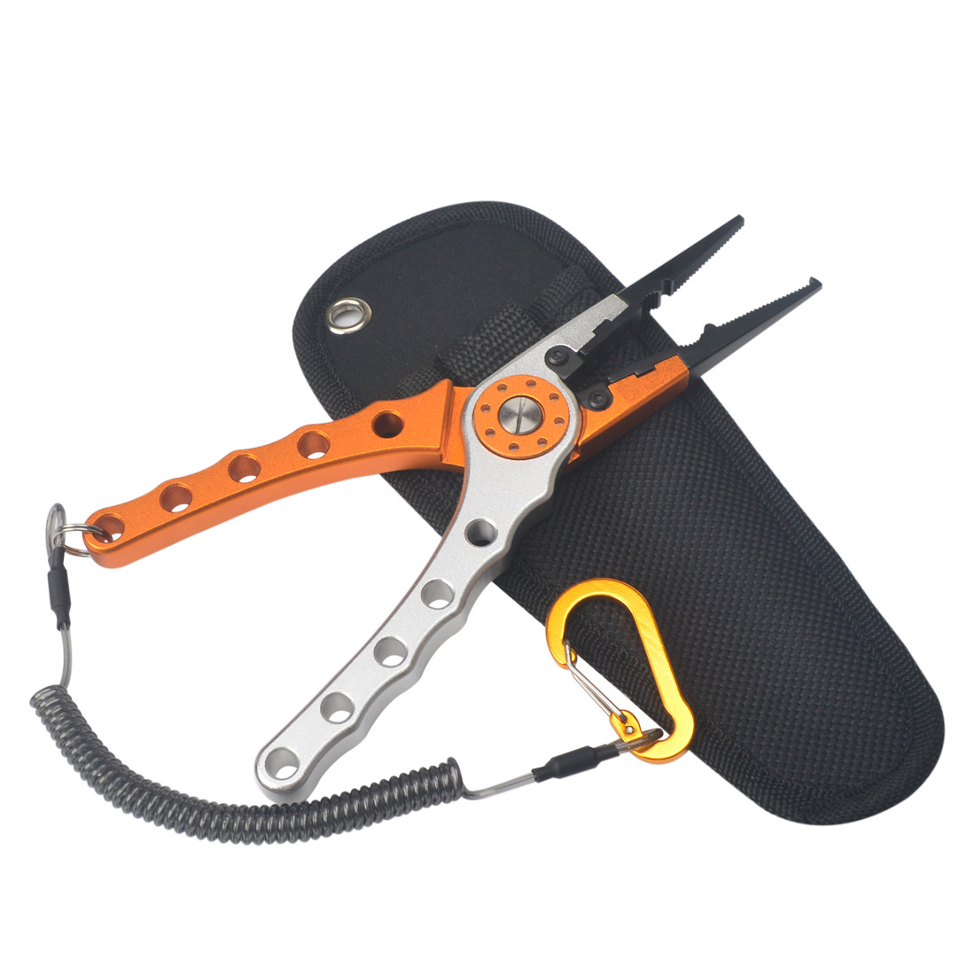 Picture of Aluminum alloy die-casting multifunctional road forceps portable lock fishing tongs fish controller road forceps suit manufacturers in stock
