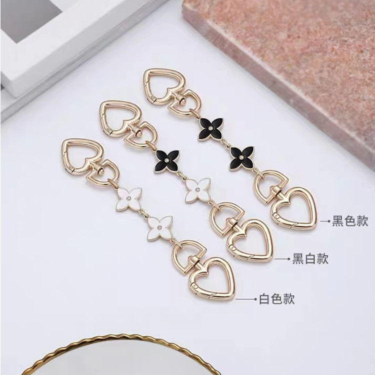 Picture of Bag Accessories Handmade Workshop Bag Extension Chain Mahjong Bag Four-leaf Clover Underarm Bag Chain Modification Replacement Shoulder Strap Chain