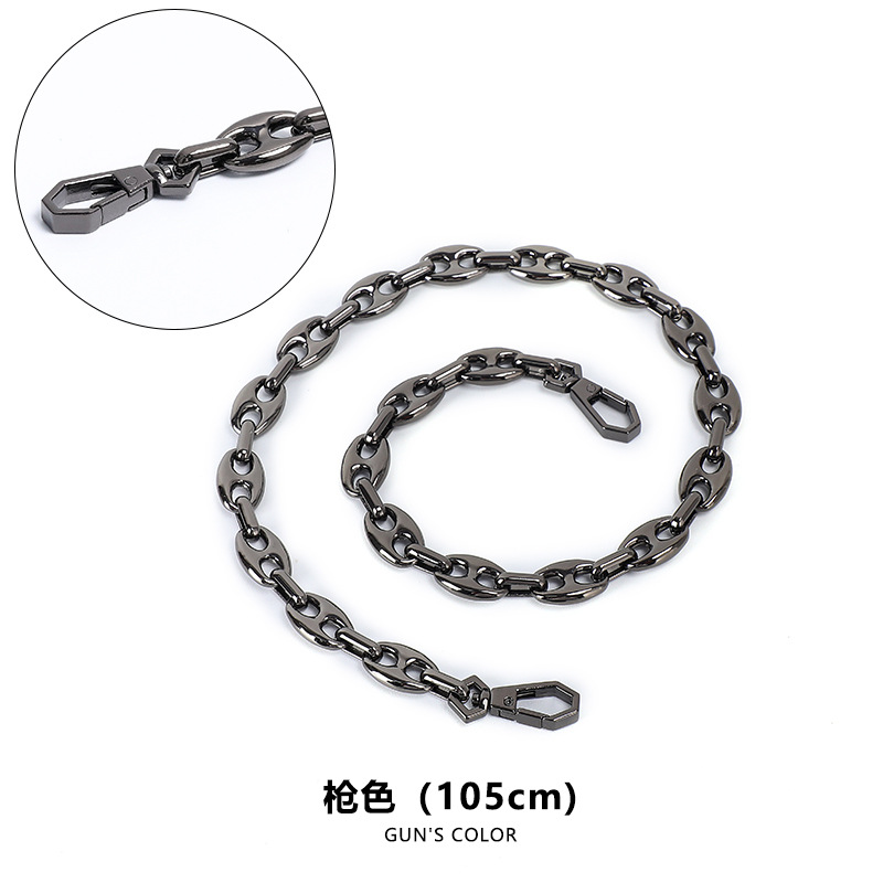 Picture of SP-86 Suitable Cocoa CHI Bag French Stick Bag Pig Nose Thick Chain Vintage Decorative Underarm Women's Bag with Hardware Accessories