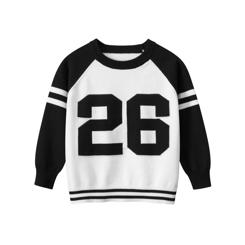 Picture of 27Kids Brand Kidsren's Clothing Autum New 2024 Korean Style Kidsren's Knitwears Men's Knitted Knitwears Baby Clothes Wholesale