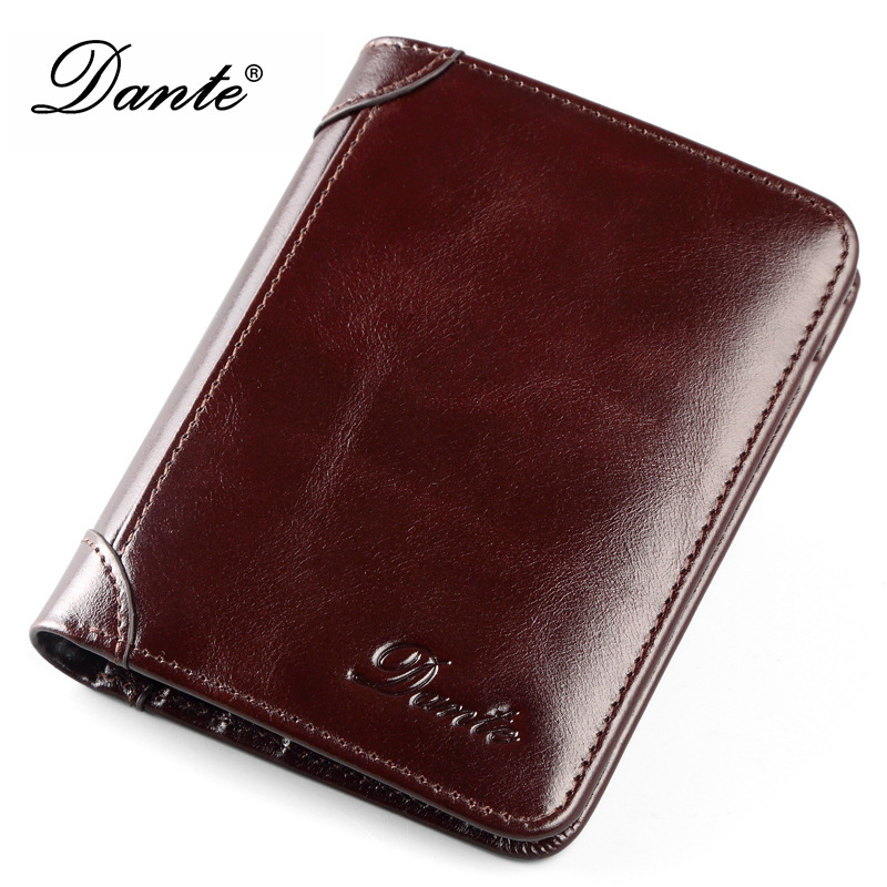 Picture of Cross-Border Wallet Men's Genuine Leather Rfid Anti-Theft Vertical Style 70% off Retro First Layer Cowhide Wallet Export Wholesale