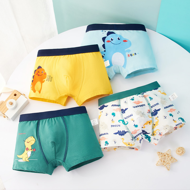 Children's Underwear Boys' Boxer Shorts Boys' Baby Children's Underwear Underwear for Middle and Old Children and Primary School Students