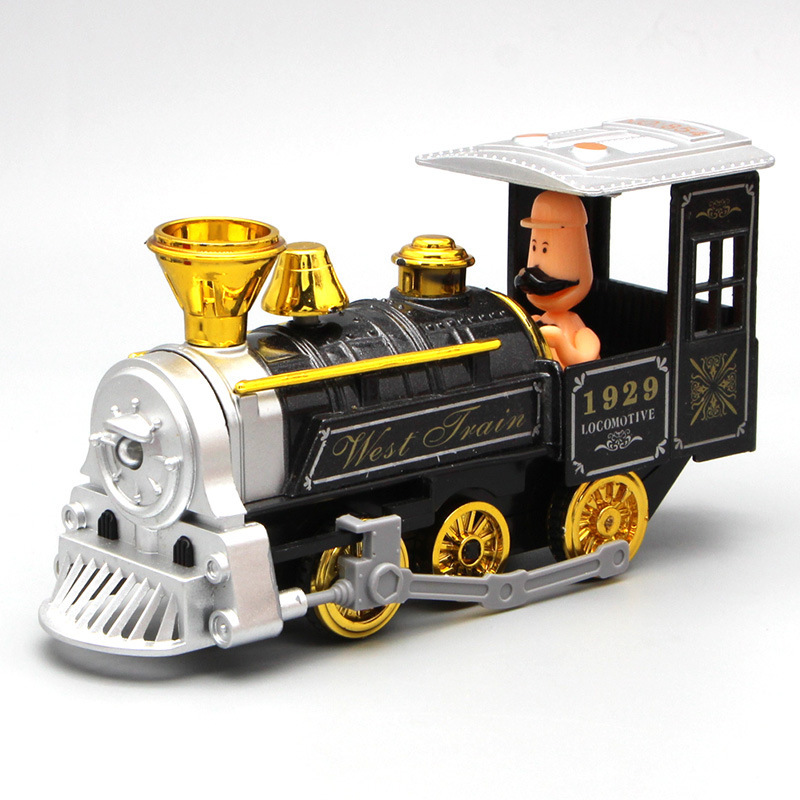 Picture of Children's alloy toy harmony power train model magnetic connection simulation pull back dynamic car model suit