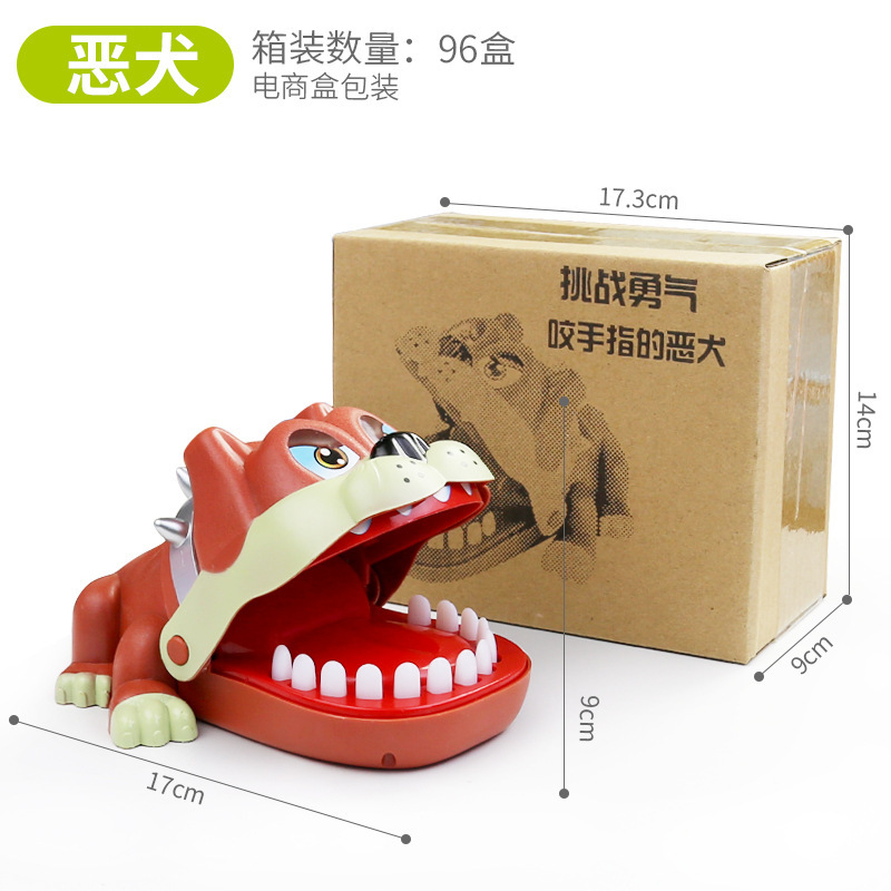 Picture of Stress-Reducing Hand-Biting Crocodile Toy Trick Electric Shark Creative Parent-Child Interactive Game Prank Props Wholesale