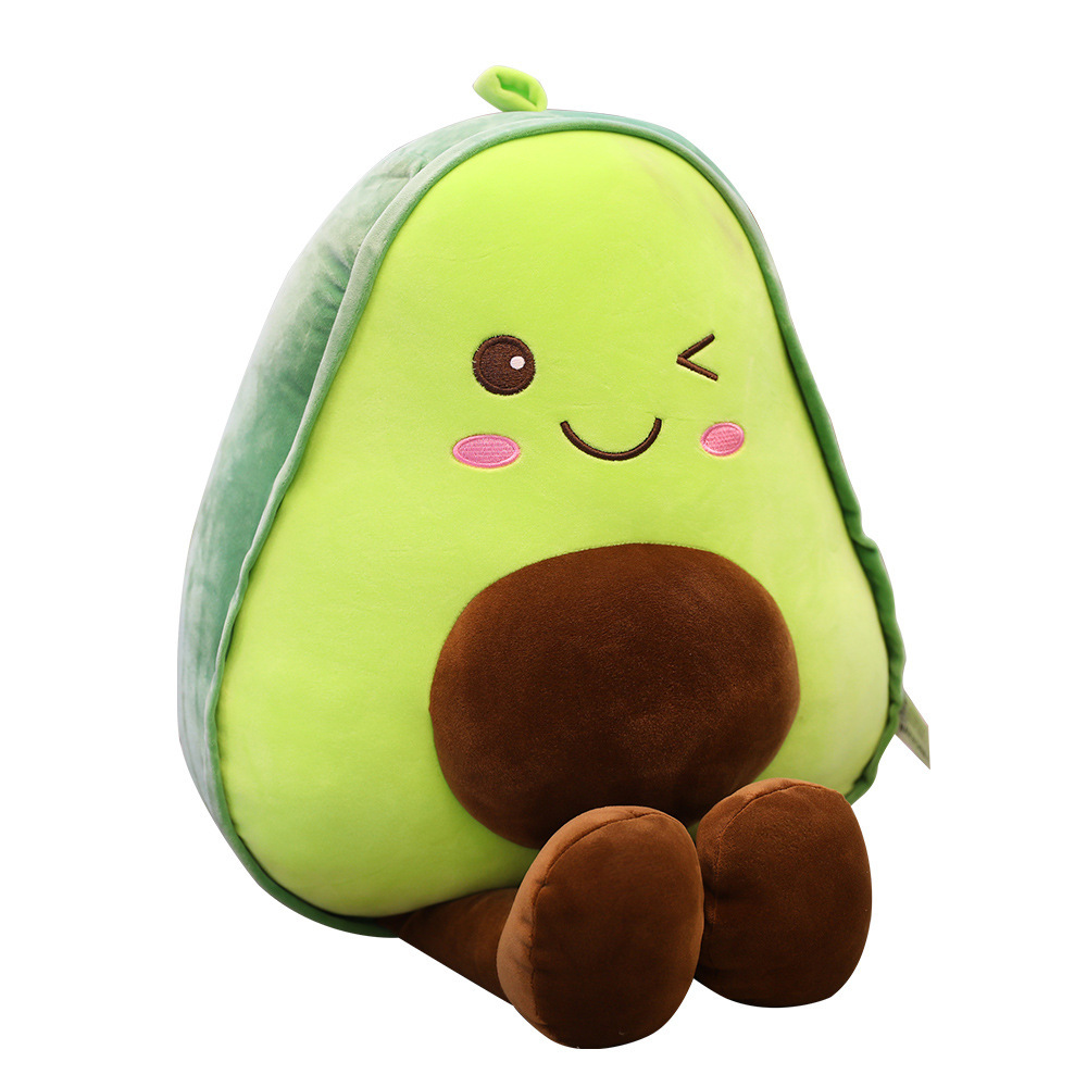 Picture of Internet Celebrity Same Style Instagram Style Aocado Pillow Plush Toy Cute Creative Fruit Rag Doll Pillow for Men and Women Gift
