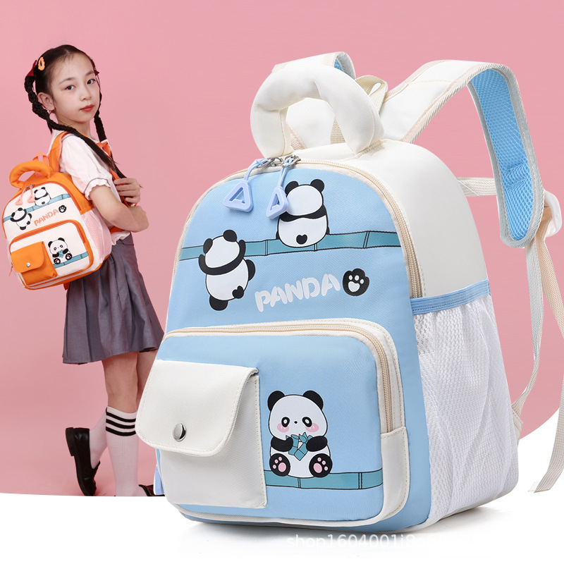 Picture of Kindergarten Bag Girl Children's Backpack Boy's Baby Cute Bag Panda Trendy Bag New Cartoon Backpack