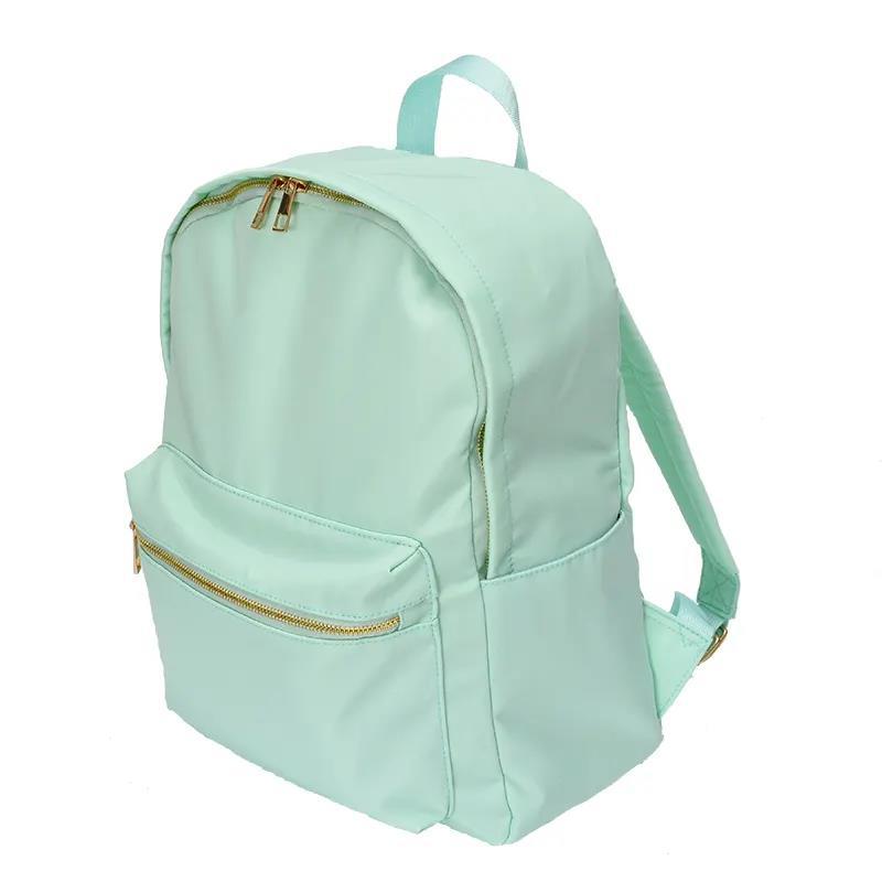 Picture of In stock waterproof backpack casual schoolbag large capacity high quality simple backpack school nylon storage bag