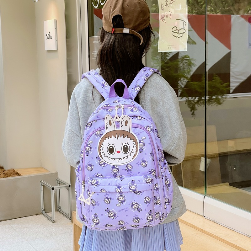 New Children's Schoolbag Large Capacity Travel Cute Backpack Boys and Girls Cartoon Trendy Backpack Cross-Border
