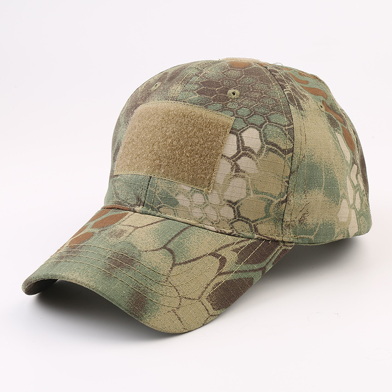 Picture of Military fans outdoor python pattern baseball cap men's tactical camouflage hat sports hook and loop cap a generation of wholesale