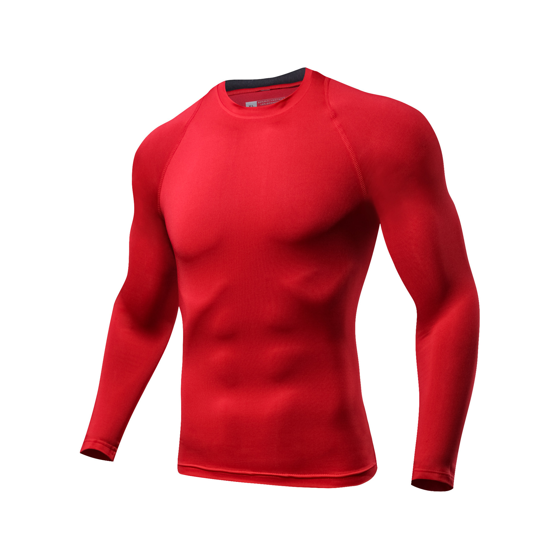 Picture of # L112 Cross-border Spring, Summer and Autumn Sweat-wicking Breathable Quick-drying Clothes T-shirt Crewneck Long Sleeve Sports Running Fitness Clothes Men