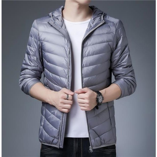 Picture of Brand/handle light down cotton-padded jacket men's light and fat plus size fat guy down cotton-padded jacket tide