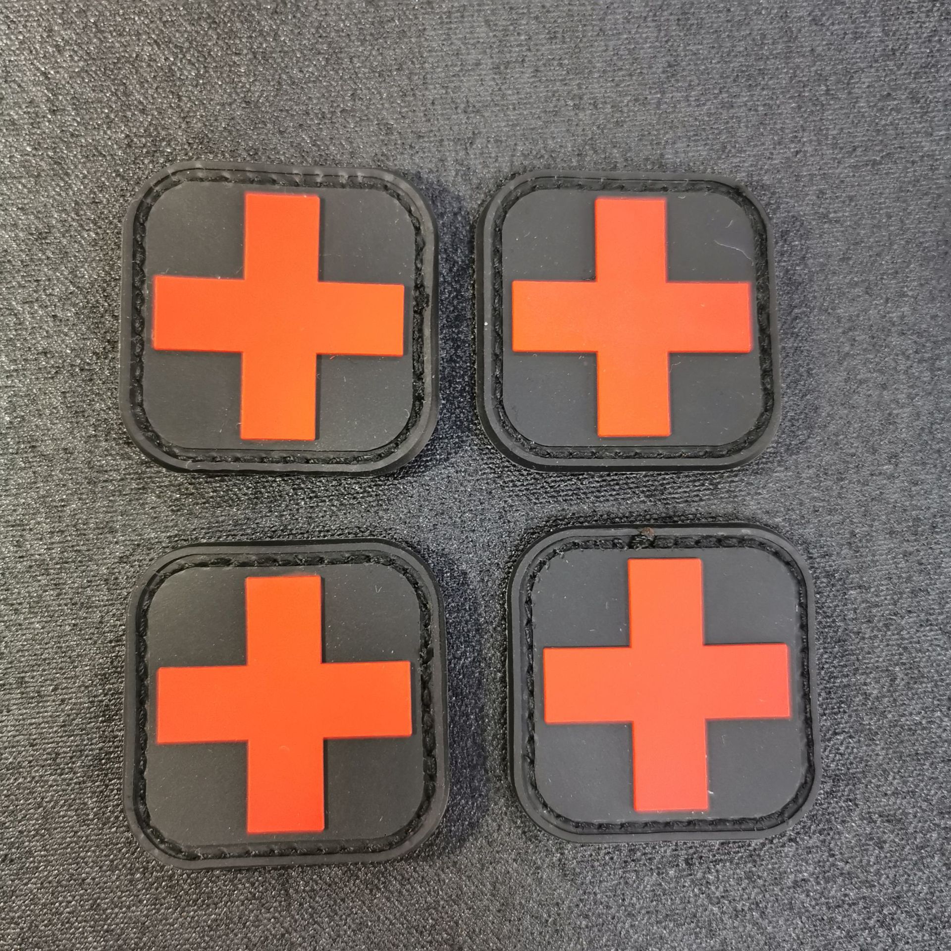 Outdoor Supplies Tactical Medical Cross Velcro Armband Red Cross Medical Rescue Morale Mark Foreign Trade