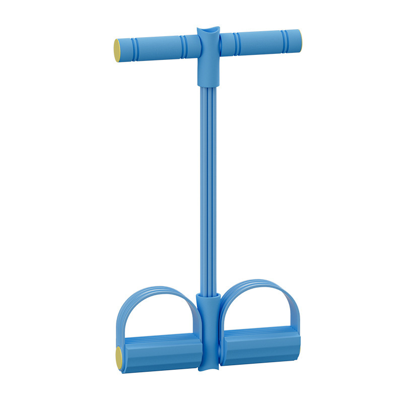 Picture of Source factory four-tube six-tube pedal tension device thin waist thin leg sit-up auxiliary pull rope a generation of hair